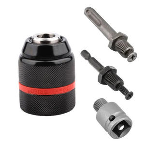 Ensemble de mandrins de perceuse sans clé de 13 mm 1/2\", type à cliquet transfrontalier, mandrin autobloquant avec connecteur, mandrin à collet 4 pièces - Product Image 4