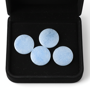 อะเวนเจอรีนสีน้ำเงินธรรมชาติแบบสั่งทำพิเศษ ดีไซน์หลังแบน รองรับผู้จัดจำหน่ายอัญมณีสั่งทำระดับไฮเอนด์ - Product Image 1