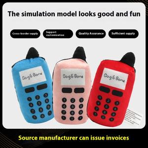 Blu Super morbido eco-friendly <span class=keywords><strong>gatto</strong></span> e cane formazione morso giocattolo simpatico interattivo del telefono cellulare suono giocattolo <span class=keywords><strong>per</strong></span> cani e gatti - Product Image 3