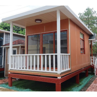 Kit de maison prédestinée de 40 pieds, conteneur Portable assemblé de 3 chambres à coucher