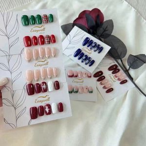 <span class=keywords><strong>Faux</strong></span> <span class=keywords><strong>ongles</strong></span> en <span class=keywords><strong>gel</strong></span> souple Easywell, très demandés, <span class=keywords><strong>kit</strong></span> d'<span class=keywords><strong>ongles</strong></span> personnalisé, conception de logo OEM/ODM, <span class=keywords><strong>ongles</strong></span> acryliques de luxe à presser - Product Image 1