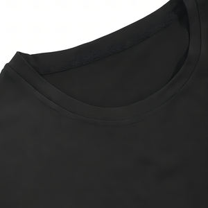 T-shirt en coton pour homme de haute qualité, imprimé à l'écran, streetwear, col rond, manches courtes, fournisseur en gros - Product Image 5