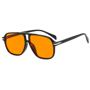 New Customized <b>Large</b> <b>Frame</b> Sunglasses Fashionable Retro Men's Sunshade Sunglasses Uv400 - Product Image 6
