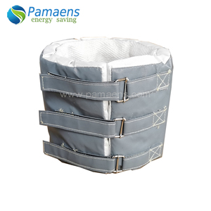 Couverture thermique de veste d'<span class=keywords><strong>isolation</strong></span> de chauffage de bande industrielle en céramique économiseuse d'énergie pour la machine de moulage par injection - Product Image 5