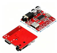 Carte décodeur MP3 VHM-314 Type-C 4.1, module récepteur audio sans fil, carte PCB rouge pour amplificateur de haut-parleur