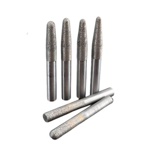 Factory Price Coated <strong>Diamond</strong> Tools CNC Engraving Router Bit Granite Carving Customized 6mm <strong>End</strong> <strong>Mill</strong> Metal Milling - Product Image 4