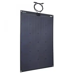 OEM Monocrystalline silikon güneş panelleri sistemi 100W-200W taşınabilir esnek katlanabilir güneş paneli 25W güç aralığı güneş paneli