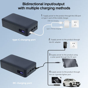 UPS Power Bank 12V 24V 26800MAH para ResMed S11 S10 S9 BMC RESmart Respironics <span class=keywords><strong>Philips</strong></span> <span class=keywords><strong>Dreamstation</strong></span> Ventilador para 9Hrs - Product Image 6
