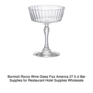 Copa de Vino Bormioli Rocco Fizz America 27.5 cl, Artículos de Bar para Restaurantes, Suministros para Hoteles, Venta al por Mayor - Product Image 2