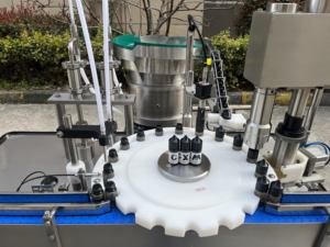 Máquina Automática PLC Eléctrica para Llenado de Botellas y Frascos de Líquidos de 10-120 ml, para Botellas de Plástico/Vidrio, Aceite, Bebidas, Productos Químicos e Industrias - Product Image 6