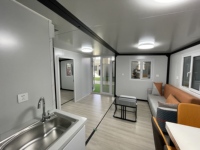 Maison conteneur préfabriquée pliable et extensible de 40, 20, 30 pieds, pour expédition, 2, 4, 5 chambres, maison portable, vente en gros