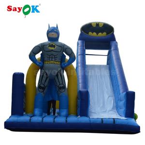 Tobogan gonflable pour enfants, équipement d'extérieur et commercial, comprend une combinaison gonflable, une araignée et un château à rebond - Product Image 2