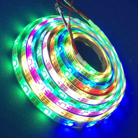 Tira de luces LED 5050 SMD, cinta de luz LED flexible para retroiluminación de TV debajo de la iluminación del gabinete