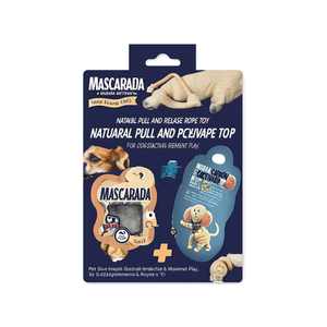 Jouet en corde naturelle à tirer et lâcher pour chiens, jeu interactif - Product Image 3