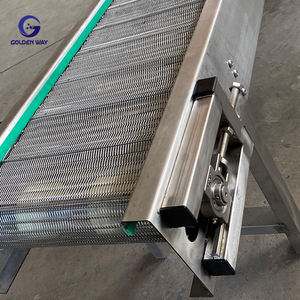 מכונת מסוע רשת חשמלית עם רצועת תיל נירוסטה למערכת מסוע לעיבוד מזון - Product Image 3