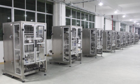Machine d'emballage automatique VFFS à grande capacité avec scellage sur 4 côtés pour biscuits, bonbons, gelées et spaghetti