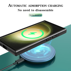 Chính Xác Lỗ Cho Máy Ảnh Dọc Bracket Chống Sốc 2-Trong-1 Cứng Shell Trường Hợp Điện Thoại Đối Với Samsung S24 Siêu - Product Image 2