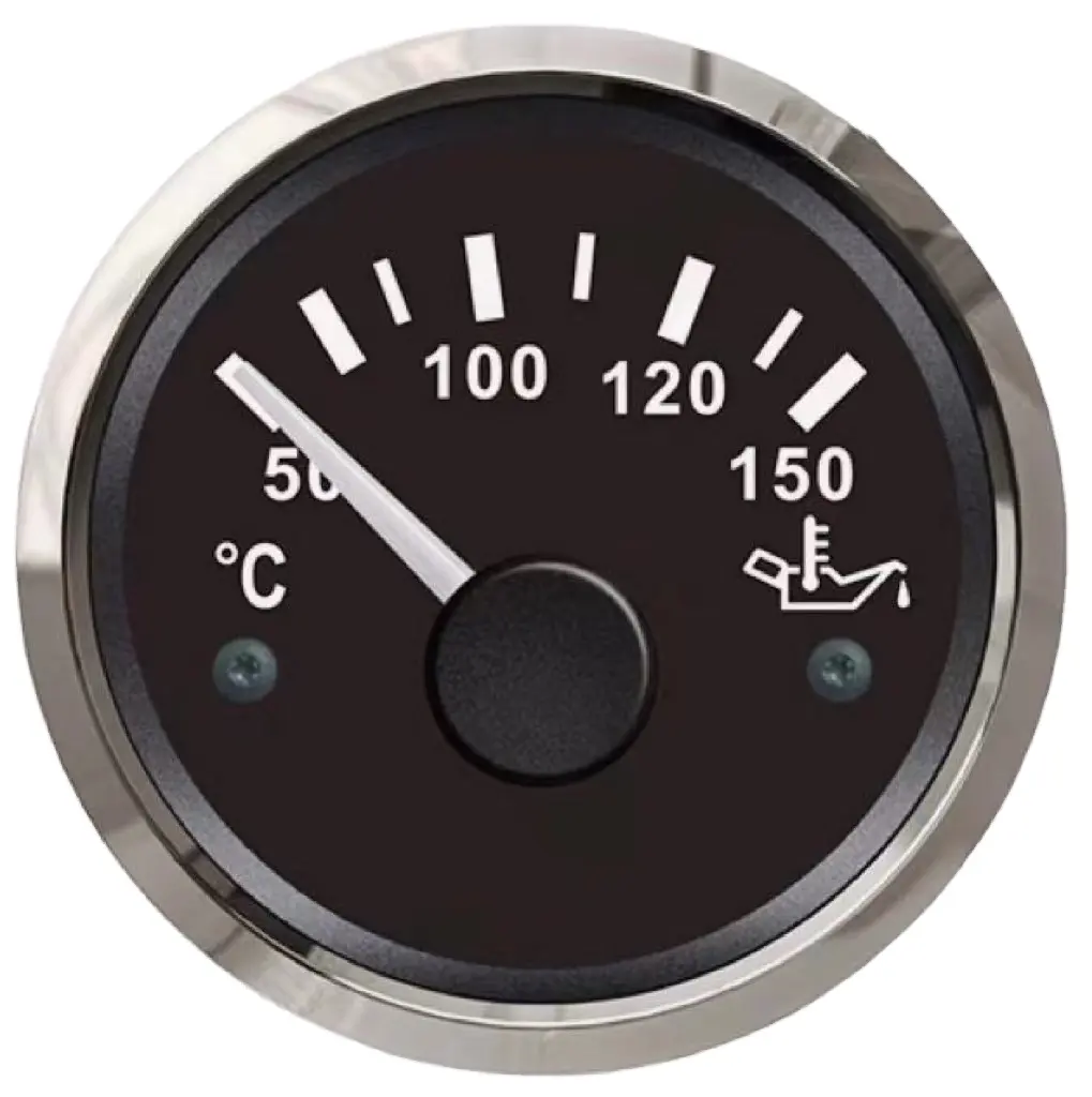 Jk14082 medidor de temperatura do ar, tipo ponteiro, medidor de temperatura do óleo 12v