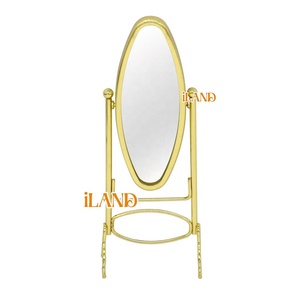 ILAND specchio <span class=keywords><strong>da</strong></span> toeletta in miniatura Miniature specchio per casa delle bambole per casa delle bambole <span class=keywords><strong>mobili</strong></span> per camera <span class=keywords><strong>da</strong></span> letto artigianali <span class=keywords><strong>fai</strong></span> <span class=keywords><strong>da</strong></span> <span class=keywords><strong>te</strong></span> - Product Image 1