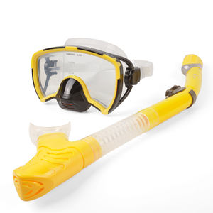 Lunettes trempées en silicone masque de plongée à tube sec <span class=keywords><strong>avec</strong></span> valve - Product Image 6