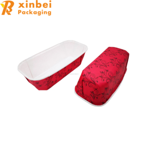 Hình chữ nhật cup có thể tái chế giấy Loaf Pan dùng một lần bánh Pastry Baking Loft khuôn mận bánh khuôn giấy Loaf Pan Baking cup - Product Image 6