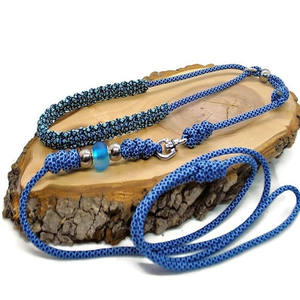 Correa con cuentas rojas para perro, arnés y correas hechas a mano con diamantes brillantes - Product Image 2