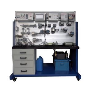 Banc de travail hydraulique double face pour la formation, équipement éducatif scolaire, enseignement didactique, formation professionnelle - Product Image 1