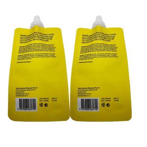 Sản Phẩm Mới 2021 Túi Đựng Mặt Nạ Mỹ Phẩm Có Thể Phân Hủy Sinh Học 10Ml 500Ml In Theo Yêu Cầu Với Vòi Phun Góc - Product Image 2