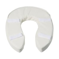 Coussin de siège de toilette ergonomique en mousse éponge en forme de U surélevé pour adultes, personnes âgées et patients