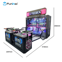 Simulateur de tir (Standard) pour salle de jeux intérieure, machine d'arcade, jeu de tir, parc d'attractions, en acier, version anglaise