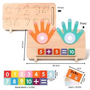Giocattoli Educativi per l'Apprendimento Precoce dei Bambini, Ausili Didattici Digitali per la <span class=keywords><strong>Matematica</strong></span>, Giochi per Contare con le Dita - Product Image 3