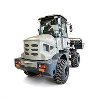Chargeur frontal miniature BITSMANN 1/1,5 tonne, chargeur sur roues chinois avec moteur EU5 haute efficacité pour l'agriculture et la construction