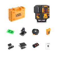 Niveau laser LS6652 chaud pour la construction faible thérapie 360 extérieur 3d 12 lignes niveleur de terre niveaux 4d niveau laser à degré rotatif