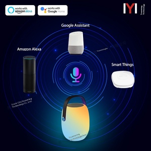 ลำโพง Tuya Smart Mini ไร้สาย พกพาได้ ชาร์จซ้ำได้ กันน้ำ พร้อมไฟ ฟังก์ชั่นเครื่องเสียง อุปกรณ์ใช้ในบ้าน สมาร์ทโฮม ข้ามพรมแดน - Product Image 4
