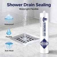 JUNBOM 951 Mastic silicone neutre à haute élasticité, résistant aux contraintes de déplacement, vente en gros, extrusion lisse, direct usine