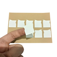 Autocollants personnalisés Étiquettes thermiques vierges adhésives découpées Autocollant d'étiquette thermique blanc personnalisé