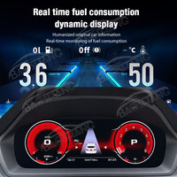 Panel de Instrumentos Digital Baoshang 12.3 para BMW Serie 3 F30/F31/F32/F33/F34/F35/F36 F80 2013-2017 NBT/EV0, Velocímetro Digital