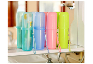 Portable Customized Traveling Plastic <b>Toothbrush</b> <b>Case</b> Storage Box Wash Cup - Product Image 3