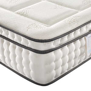 ที่นอนสปริงแบบ Pillow Top ดีไซน์ทันสมัย สำหรับโรงแรมและใช้ในบ้าน หุ้มด้วยผ้า - Product Image 1