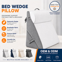 Coussin cale de positionnement corporel pour soutien post-chirurgical, en mousse pliable réglable avec tissu à couche d'air, marque privée, vente en gros, OEM