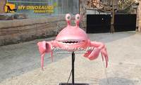 MyDino AA076 Décoration de parc aquatique, crabe animatronique attrayant à vendre