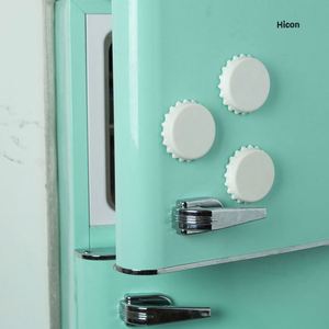 Xdh760 Personalized <b>Round</b> Abs Fridge Custom Beer Cap Shape Magnetic Plastic Bottle Opener - Product Image 4