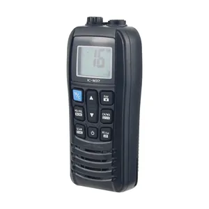 IC-M37 6W 5KM Radio VHF portable marine et équipement de diffusion <span class=keywords><strong>TV</strong></span> Radio VHF pour bateau - Product Image 1
