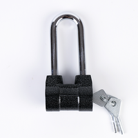 Cadenas antivol en alliage d'aluminium, étanches, à barre longue et courte, type russe, prix d'usine en gros