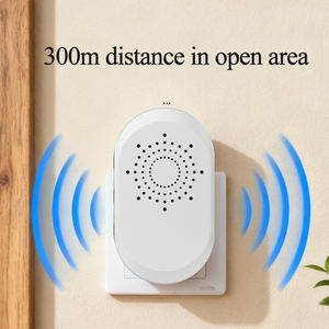 Sonnette sans fil facile à installer OEM ODM pour <span class=keywords><strong>la</strong></span> maison, l'appartement, l'école, <span class=keywords><strong>la</strong></span> villa, intérieur/extérieur, 38 sonneries, sonnette sans fil ABS - Product Image 3