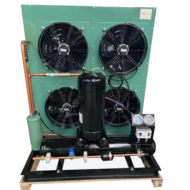 5/6/8/10/12Hp Medium Refrigeration Unit Air Cooled condenser | heat exchanger, refrigeration & air conditioning