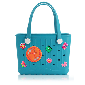 Colorful EVA tote <b>bag</b> Yellow purple blue pink <b>beach</b> <b>bag</b> Large capacity EVA handbag Summer <b>beach</b> tote <b>bag</b> - Product Image 5
