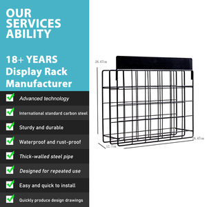 Metal spray can display <strong>rack</strong> <strong>hair</strong> <strong>color</strong> <strong>tube</strong> <strong>storage</strong> <strong>rack</strong> RuiMei support oem customized 200pcs - Product Image 4