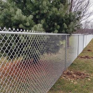 Cerca de Cadeia <span class=keywords><strong>Industrial</strong></span> Personalizada de Fábrica, 100 Metros para Grandes Instalações, Cerca de Cadeia de 4 <span class=keywords><strong>Gauge</strong></span> - Product Image 4