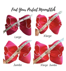 Fiocchi per capelli eleganti con punto <span class=keywords><strong>di</strong></span> luna per bambine eleganti accessori per capelli per bambini in poliestere - Product Image 3